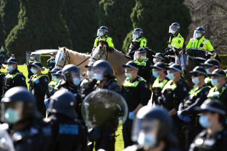 Victorian police contract COVID-19 after protests