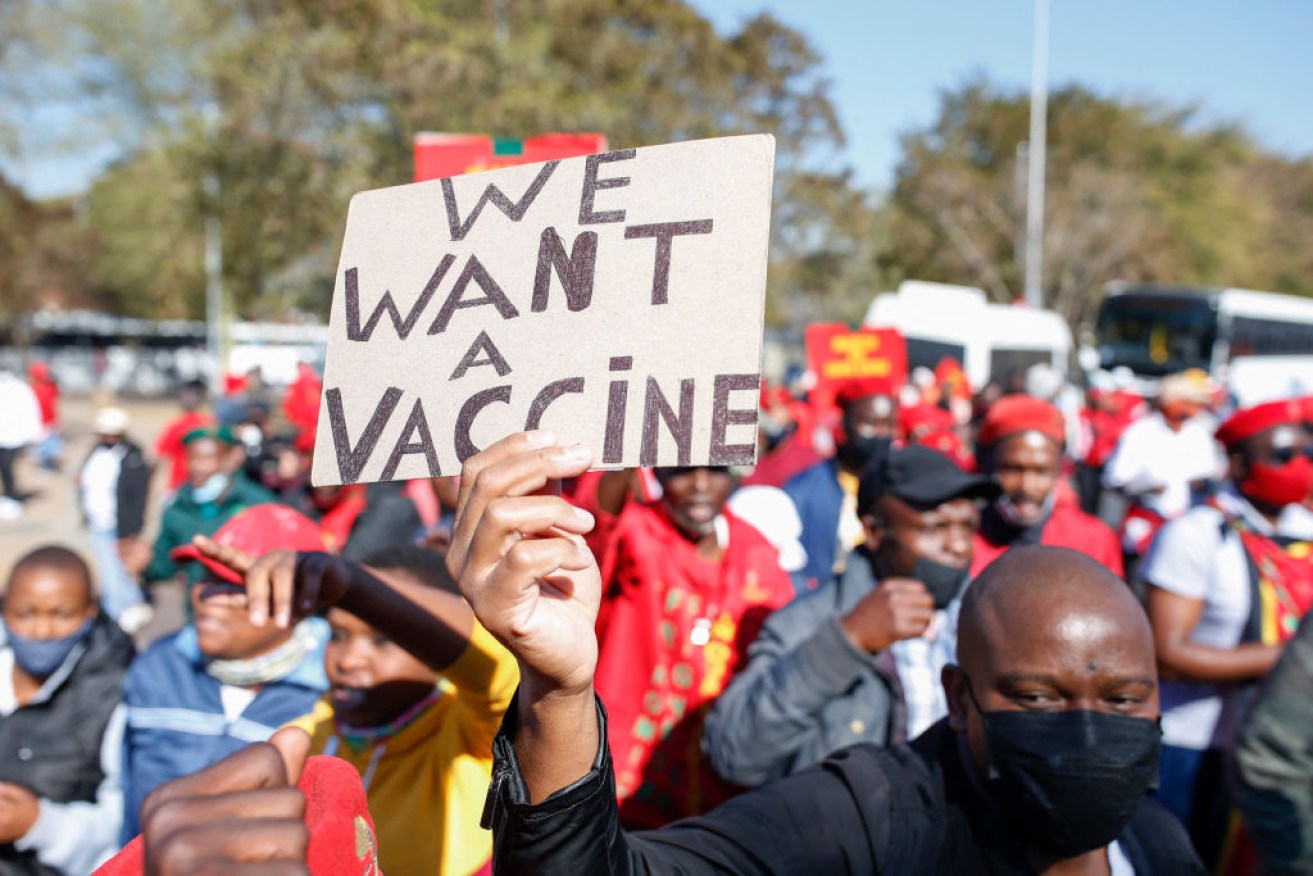 Omicron's fading lethality is a blessing to South Africa, where vaccination rates are low.
