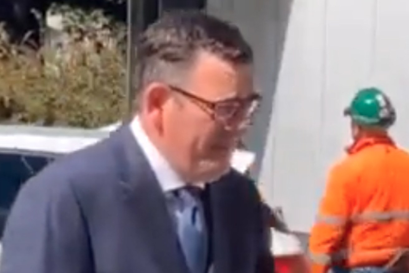 Victoria Premier Daniel Andrews has been fined after breaking mask rules. 