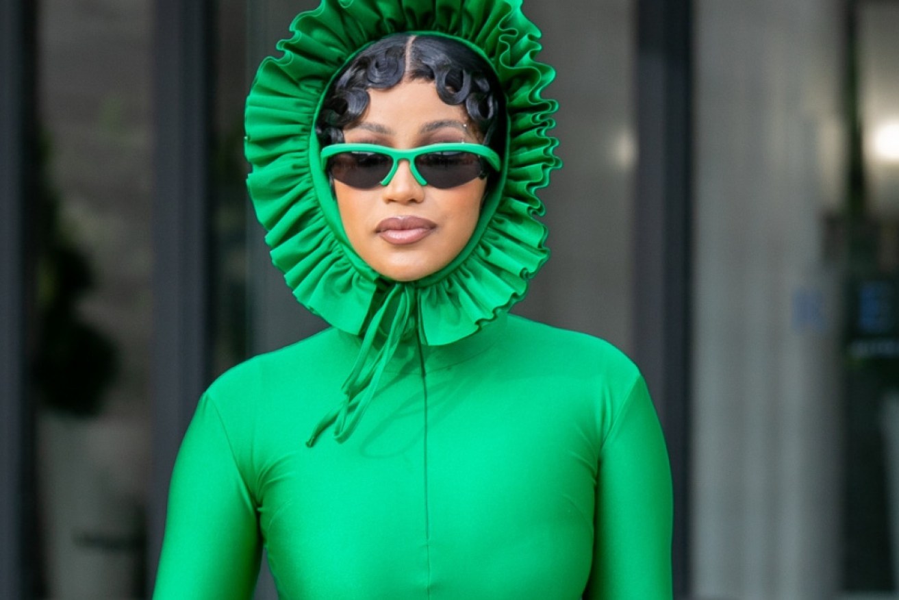 Cardi B nailed the post-lockdown 'comfort and style' look we all wish to aim for at Paris Fashion week recently.