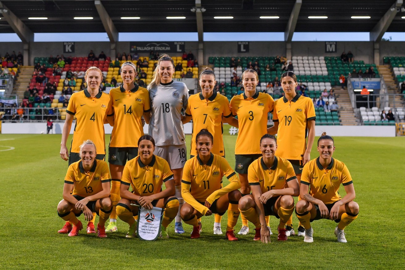 Sam Kerr and 14 other Matildas players have spoken out against allegations of toxic culture.