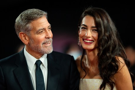 Clooney&#8217;s swipe at Trump as he is quizzed on politics