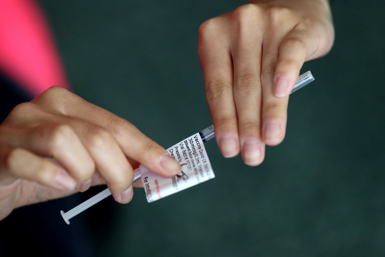 Researchers say a fear of needles used in vaccines is relatively common.
