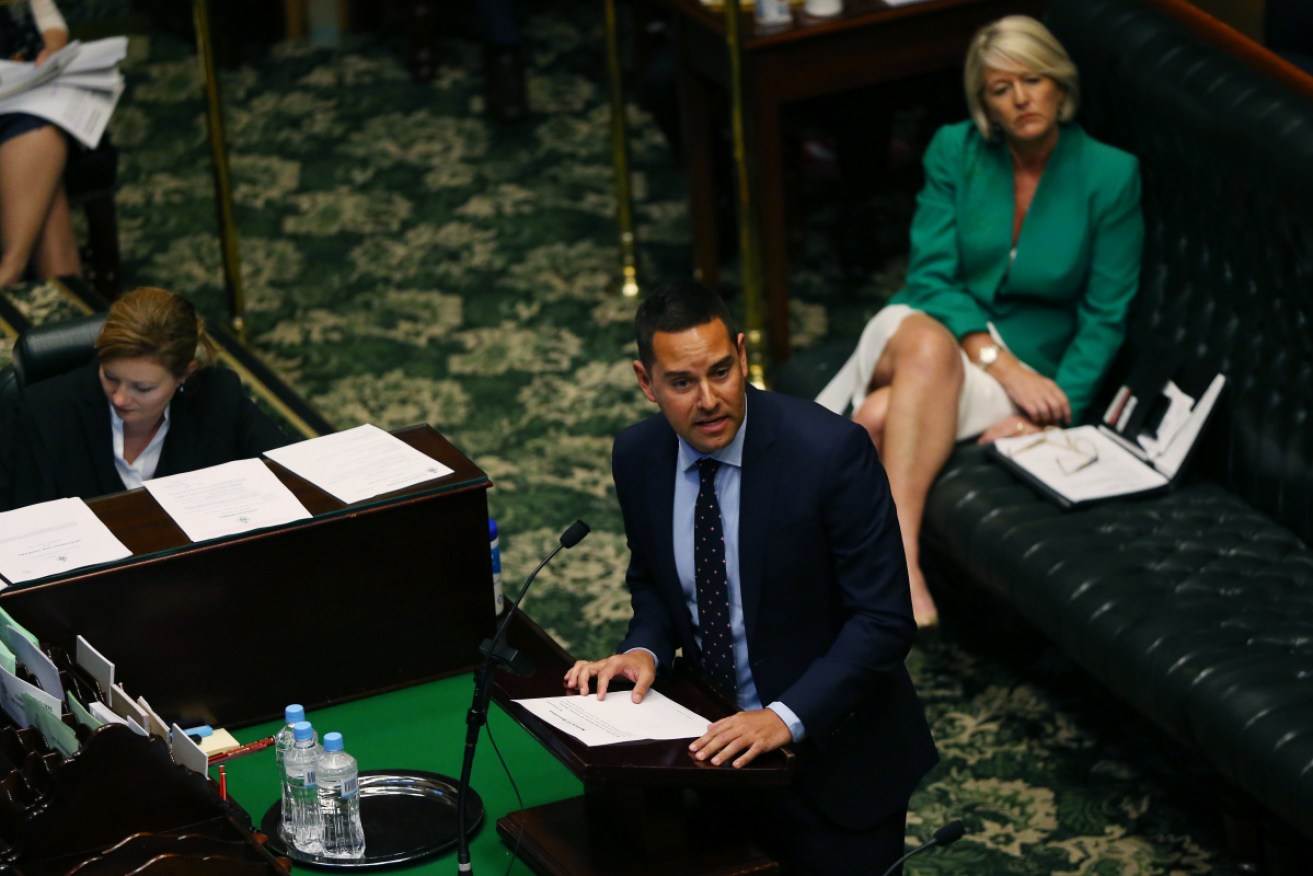 The voluntary assisted dying bill is being spearheaded by independent NSW MP Alex Greenwich.