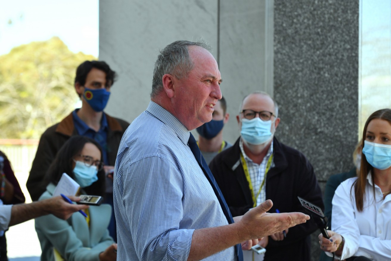 Barnaby Joyce says the Nationals will not be held hostage over climate change policy.
