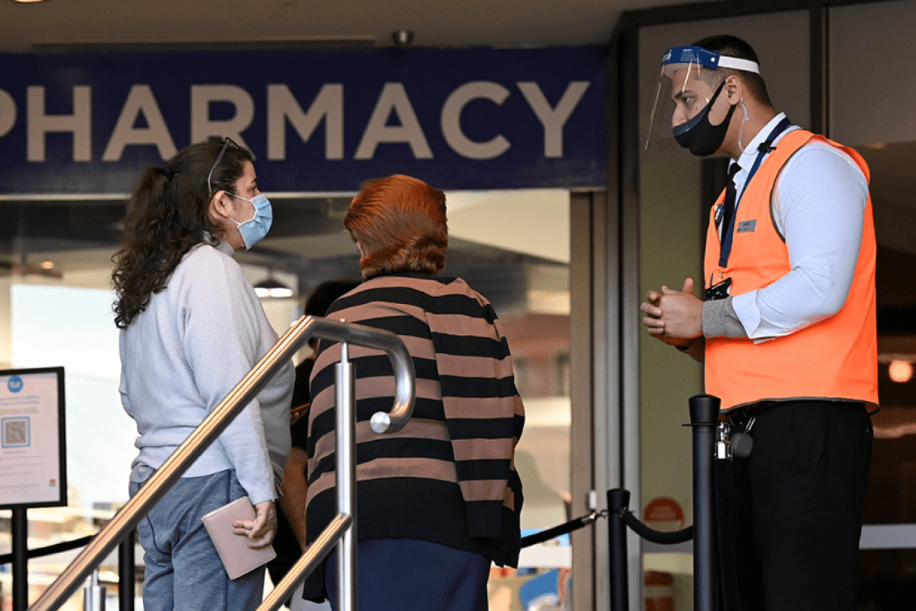 Security guards are more in demand than ever, as Sydney reopens to fully vaccinated people.