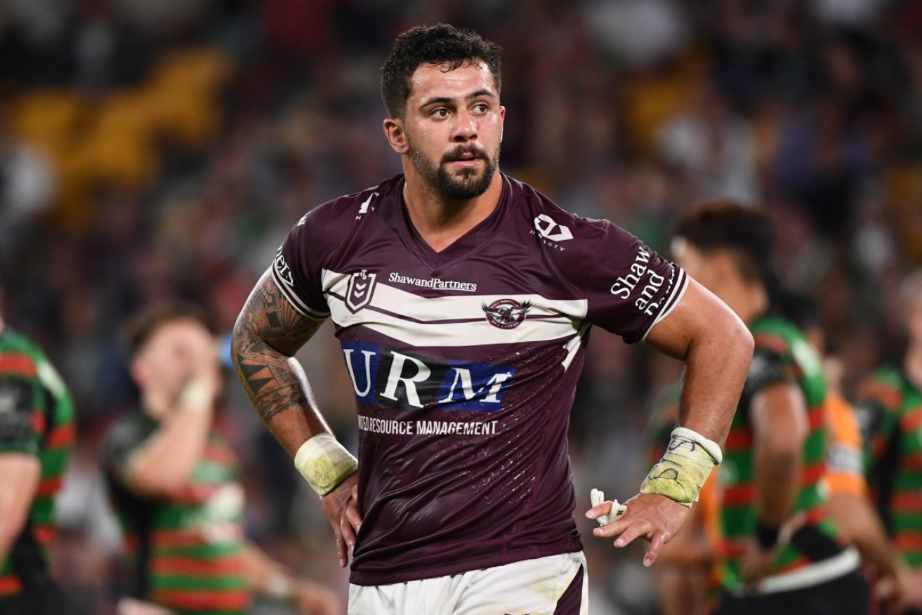 Sea Eagle Josh Aloiai is desperate for a fight against former NRL rival Paul Gallen.