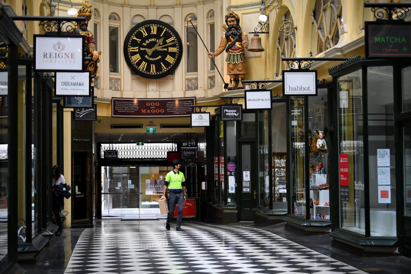 Melbourne iconic arcades and laneways are slowly coming back to life now that the lockdowns are over.