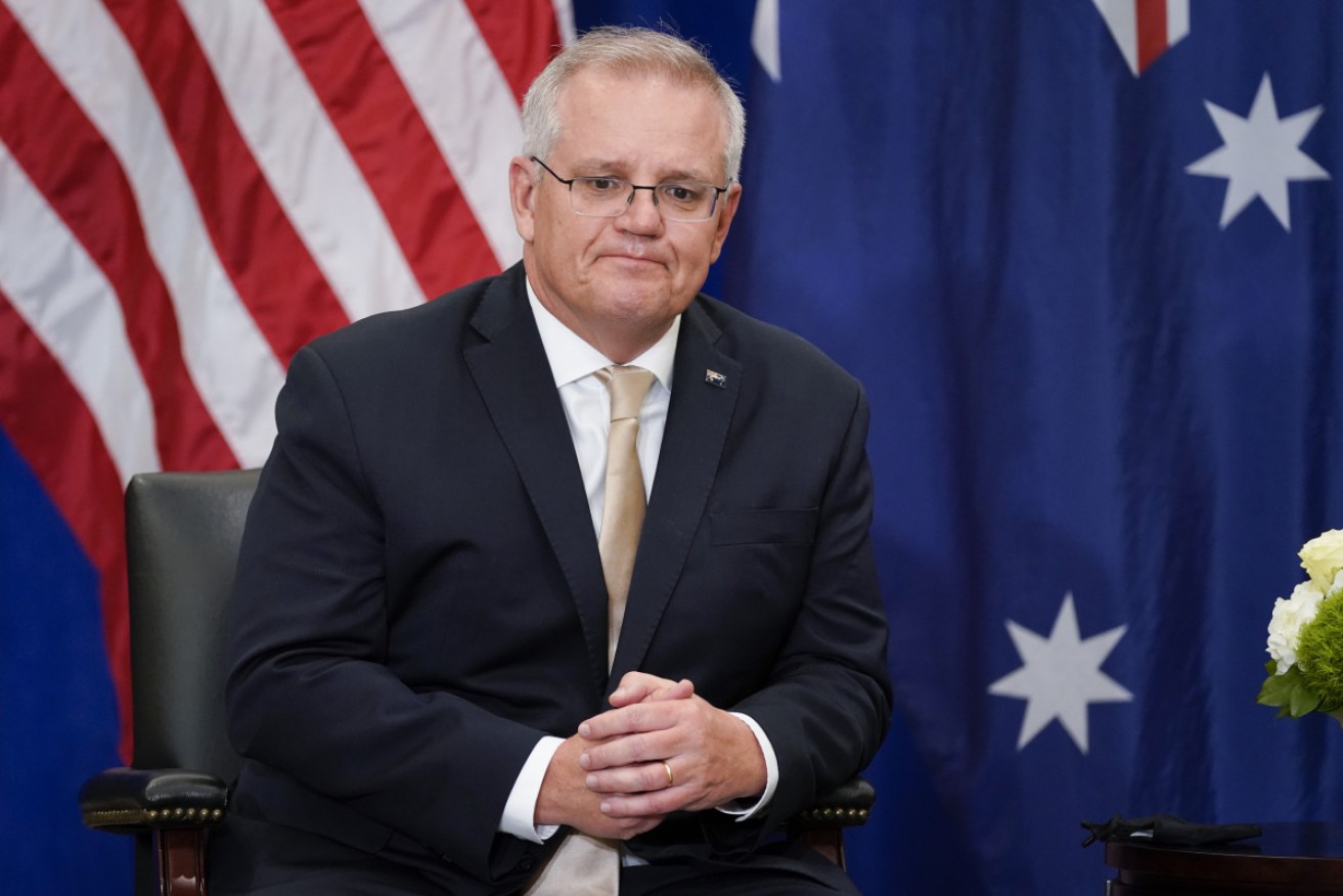 Scott Morrison met with News Corp leaders during a trip to New York for UN talks in September.