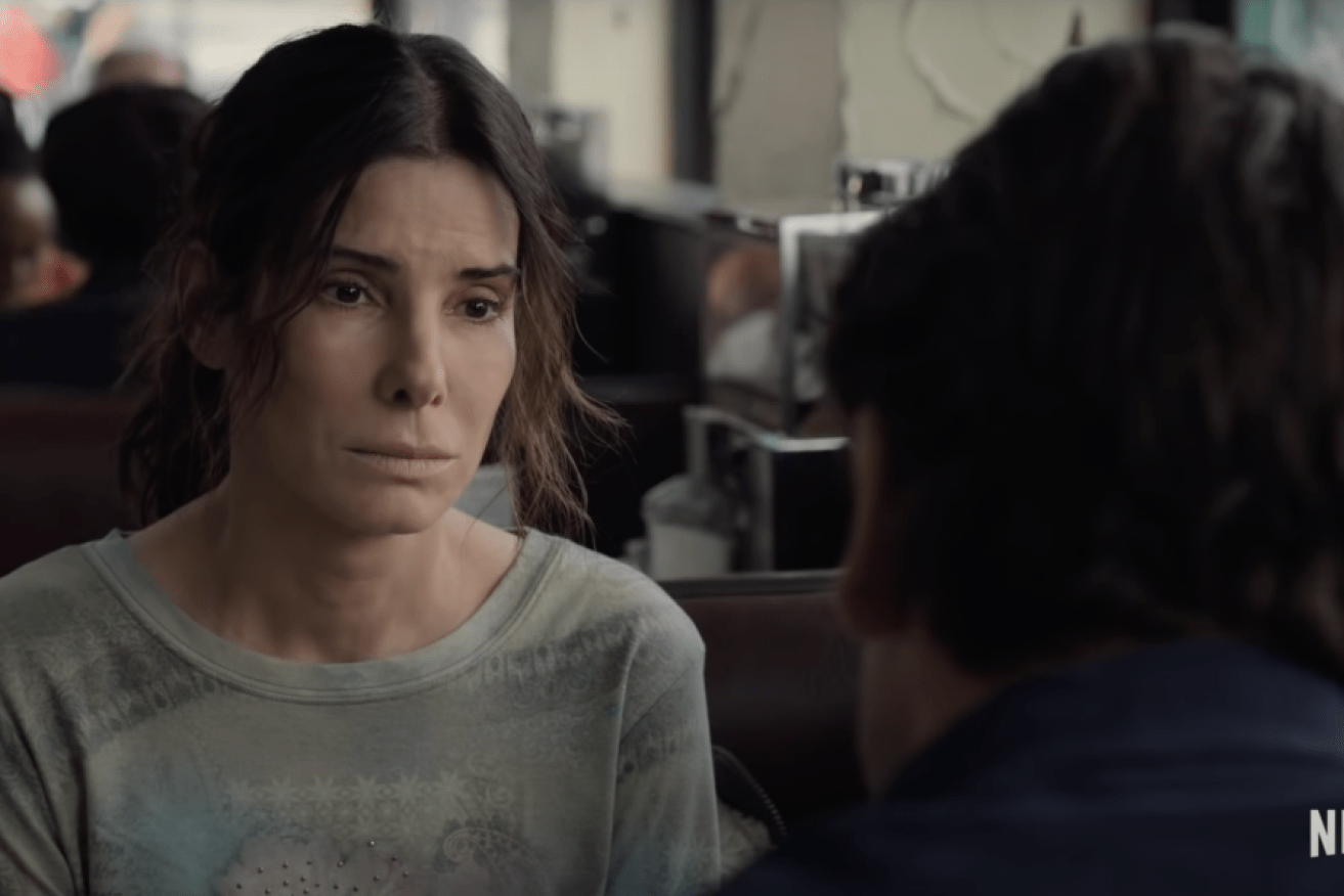 Sandra Bullock on the road to redemption in <i>The Unforgivable</i>.