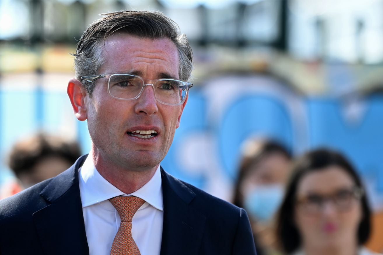 Dominic Perrottet has been questioned at NSW budget estimates over the cost of his ministry.