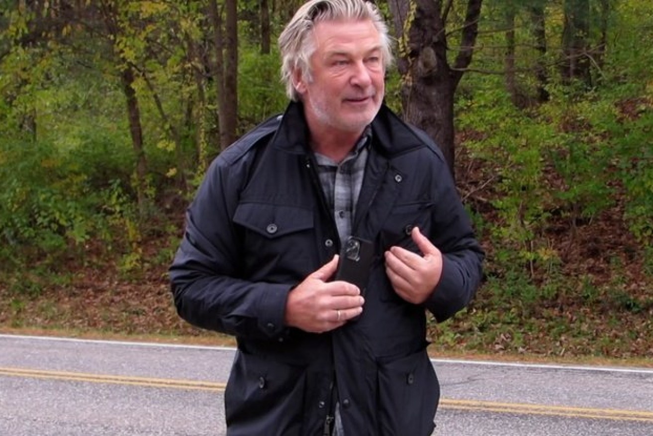 Alec Baldwin breaks his silence in a tense standoff with photographers. 