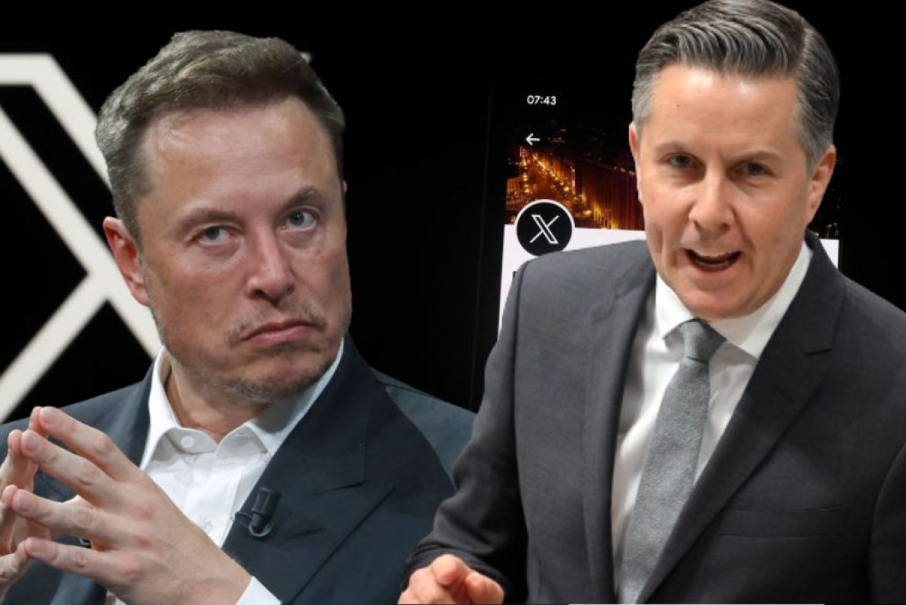 Health Minister Mark Butler has taken aim at Elon Musk's social media platform X.