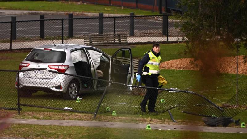 Playground crash Melbourne