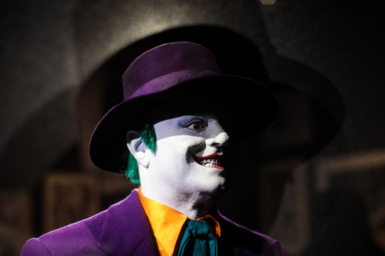 The attacker in Tokyo was dressed in a costumer like this one worn by the Joker character.