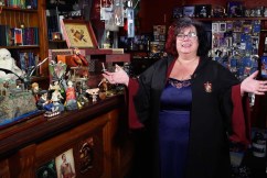 Harry Potter tragic shares her magical collection
