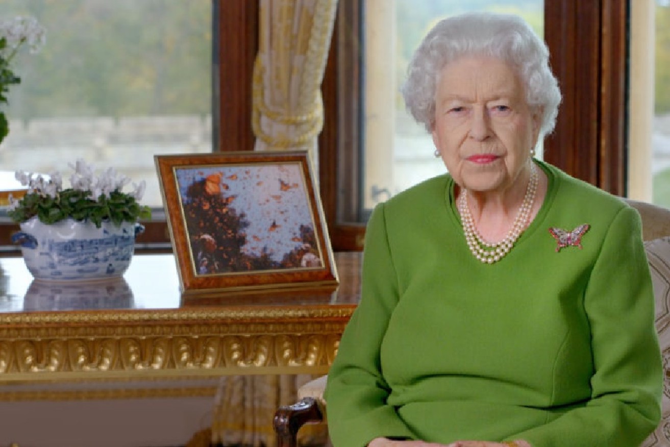 In her prerecorded address, the Queen said that “none of us will live forever”, in a call to arms on climate action.
