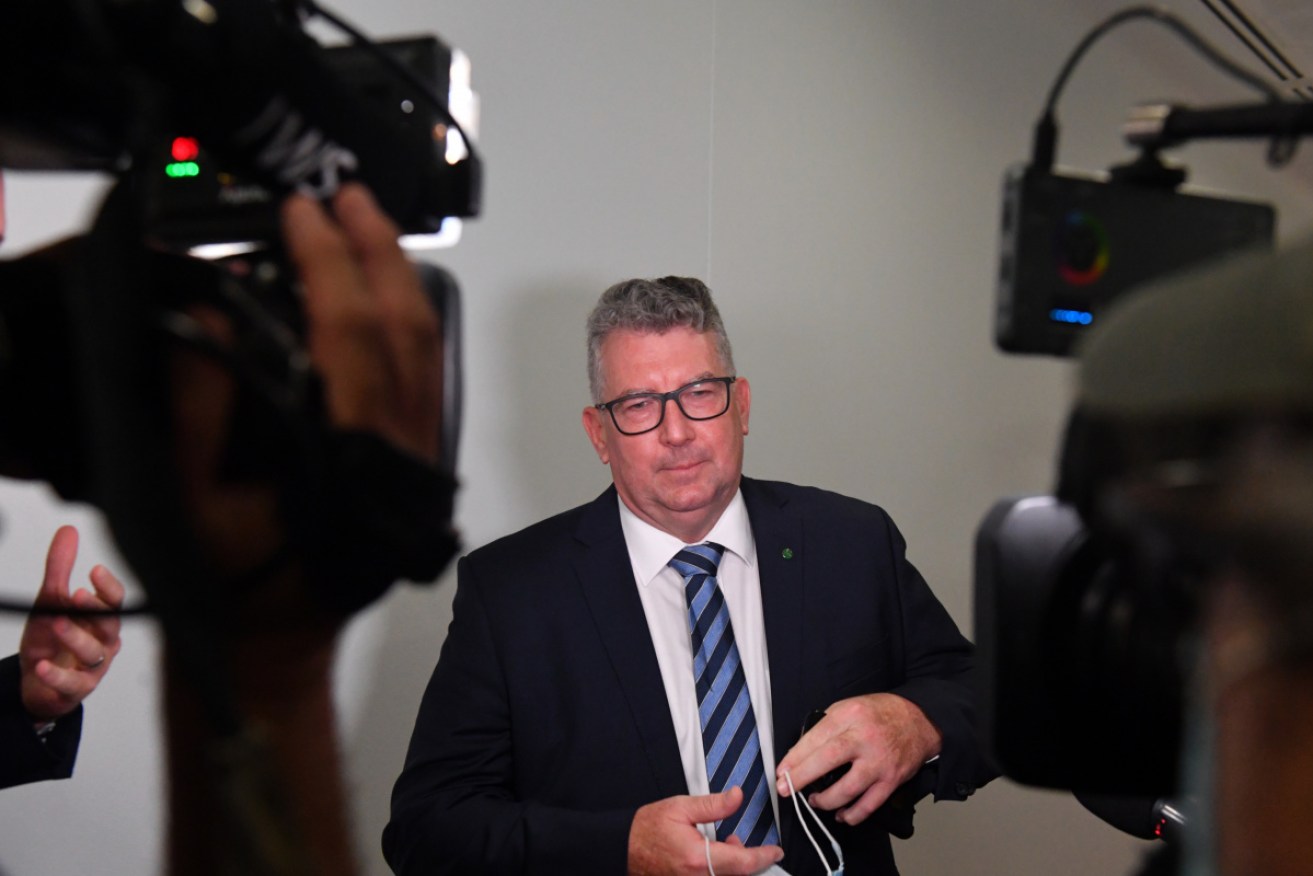 Keith Pitt followed the rules when he funded gas exploration in the Beetaloo Basin, a lawyer says.