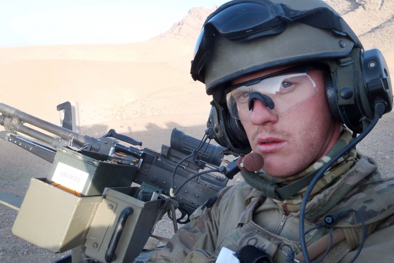Private Robert Poate was gunned down with two other Australians by a rogue Afghan soldier in 2012.