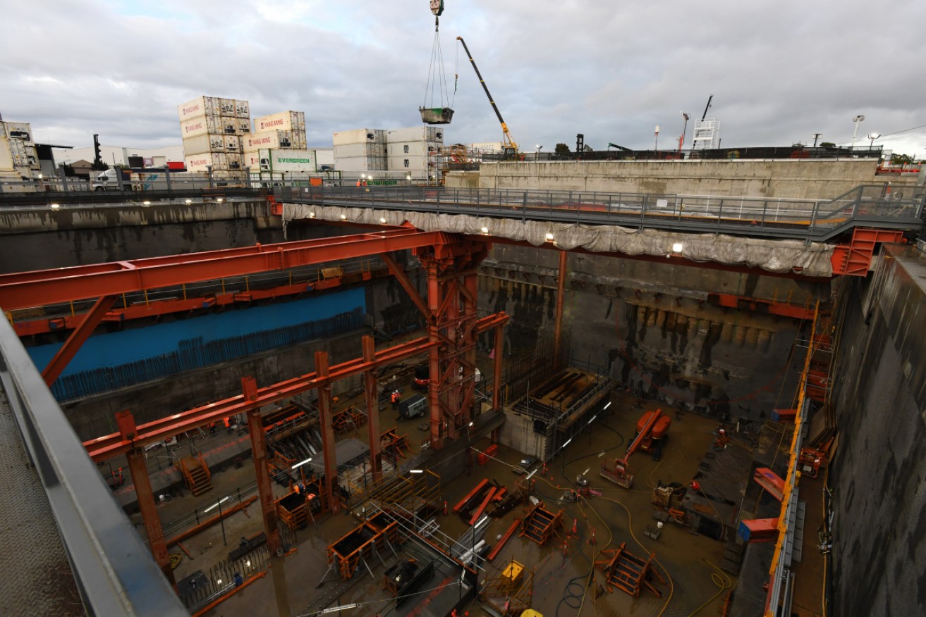 Melbourne's $6.7b West Gate tunnel was originally due in 2022 but has been plagued by problems.