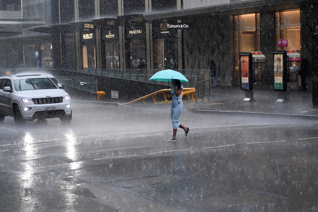 A severe weather system is continuing to wreak havoc across parts of inland NSW as Sydney edges closer to recording its wettest year on record.
