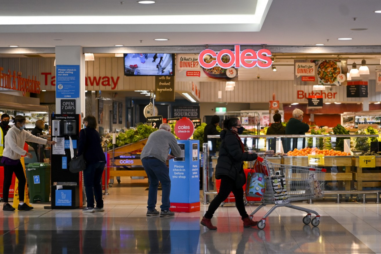 Coles beat out the other supermarket giants for customers' stamp of approval.