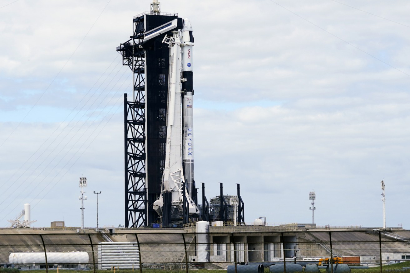 Four astronauts are due for launch to the International Space Station.