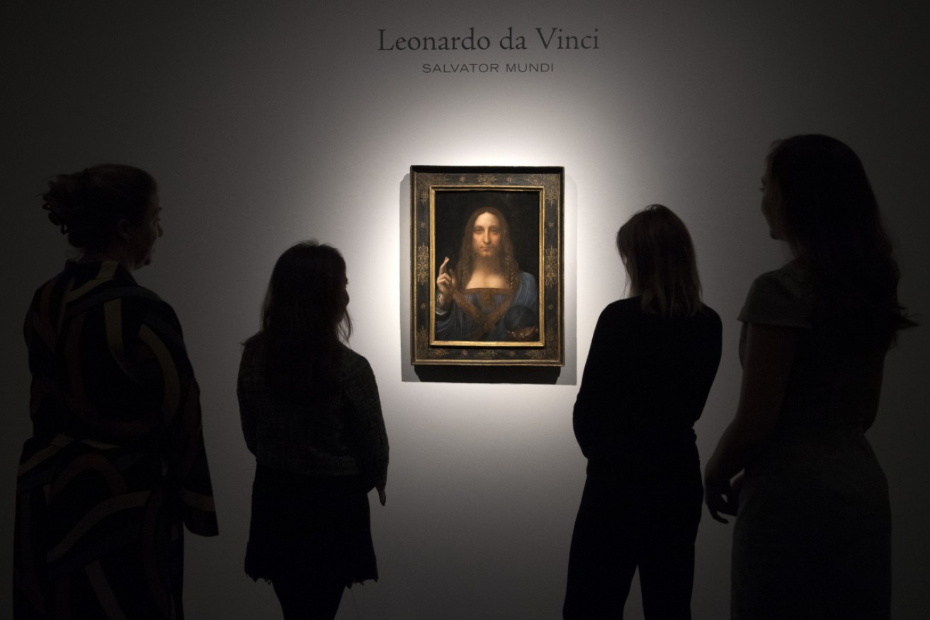 Leonardo da Vinci's <i>Salvator Mundi</i> beat the previous world's most expensive artwork record by more than $US150 million.