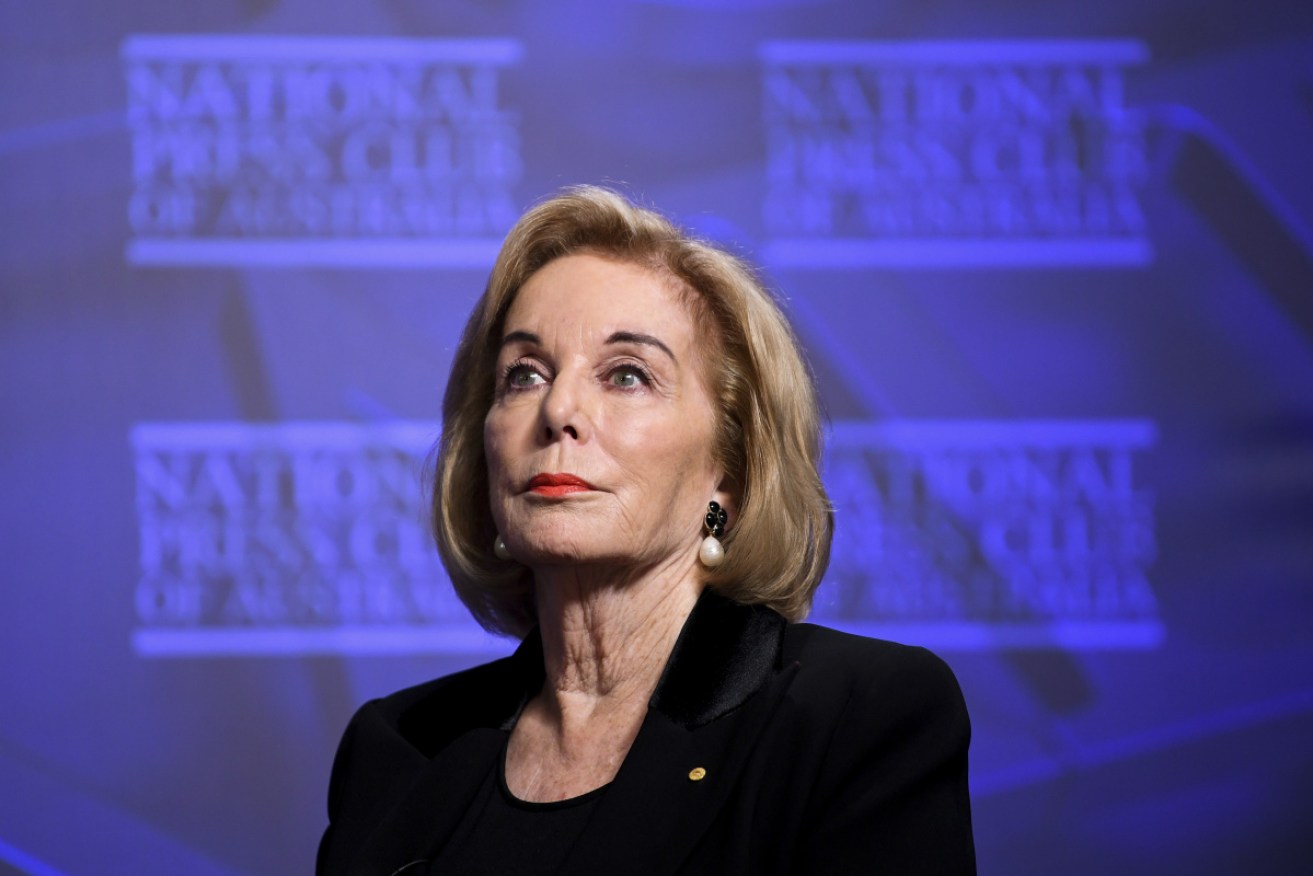 ABC chair Ita Buttrose is unimpressed by the actions of the Senate inquiry.