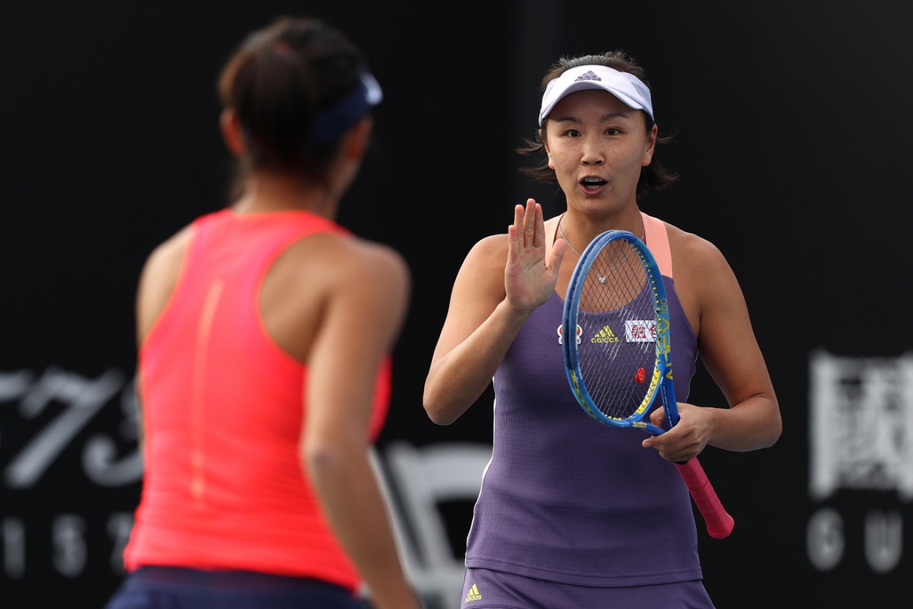 Chinese tennis player Peng Shuai says concerns about her safety and wellbeing are unnecessary.