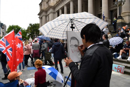 Victorian Premier slams ‘small ugly mob’ protest