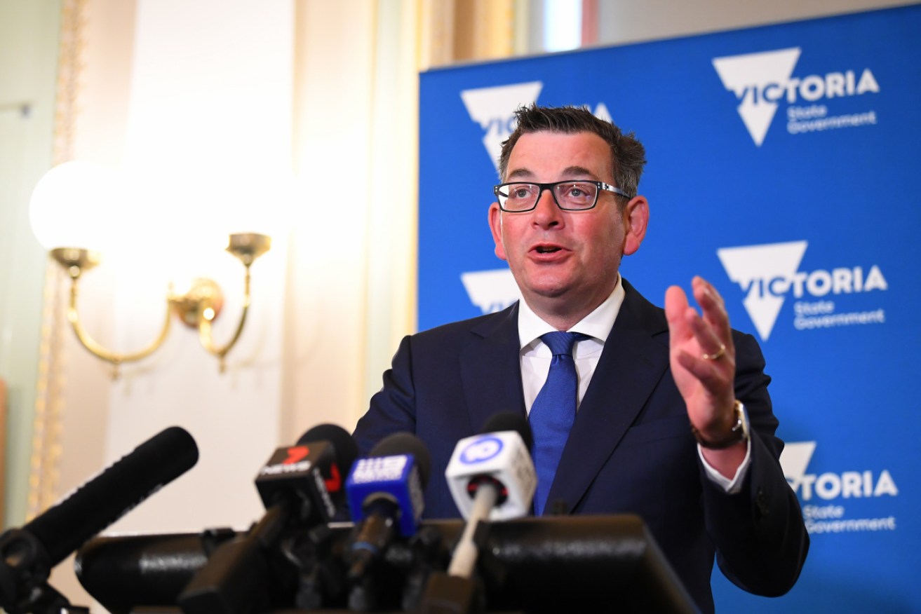 The Victorian premier's announced a payment of $3000 and free meals for thousands of health workers.