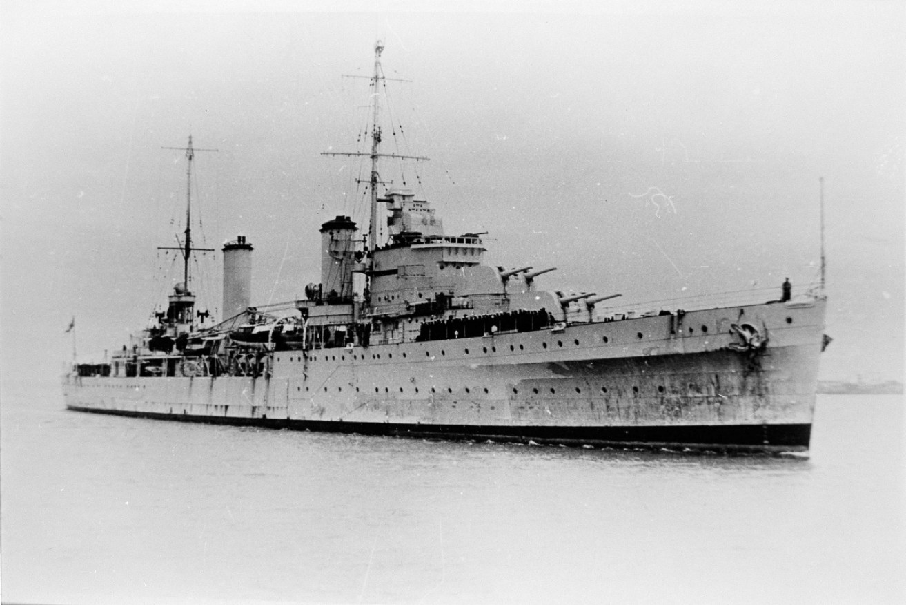 The HMAS Sydney sunk off the WA coast in 1941 after a battle with a disguised German raider.