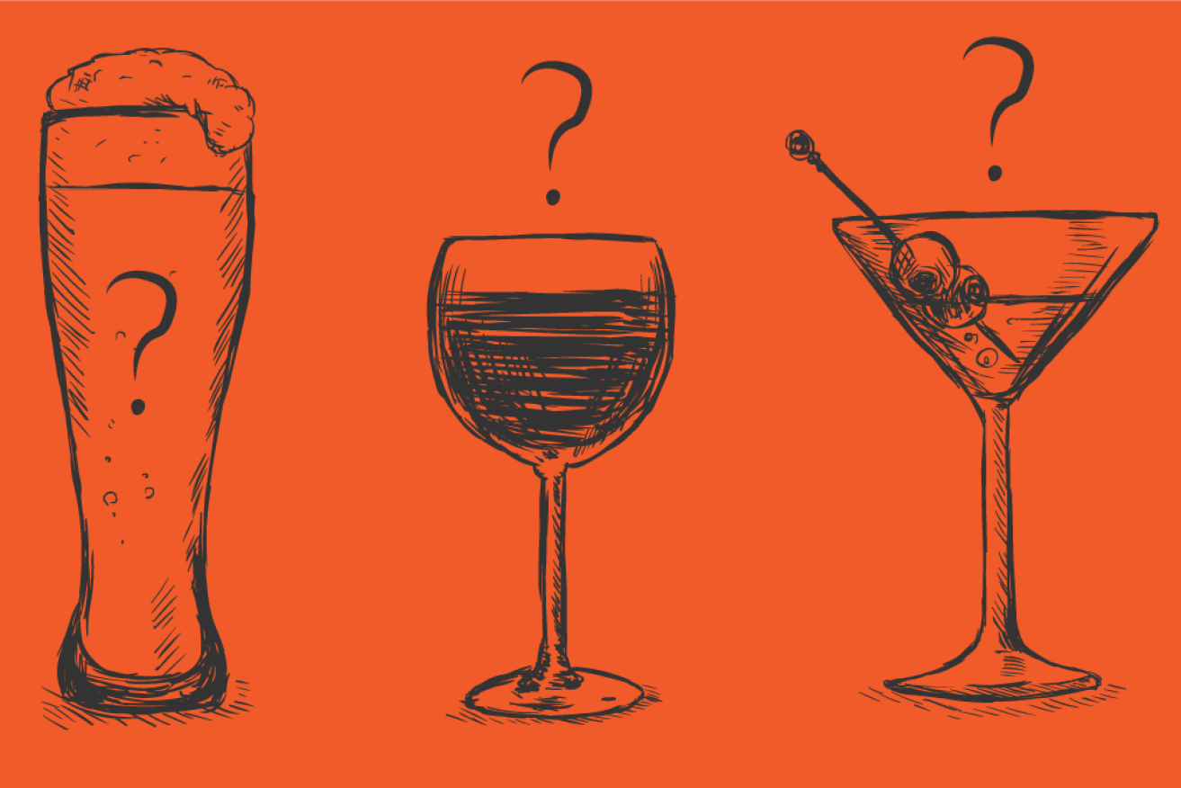 Guidelines recommend no more than 10 standard drinks per week and no more than four standard drinks on any day.