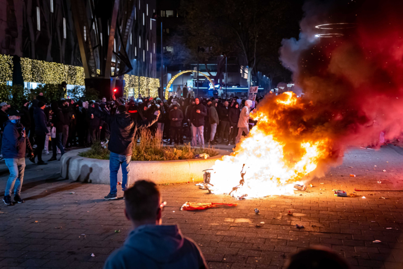 Massive and sometimes violent protests are now a daily feature of Dutch life as COVID surges and official measures seem powerless to hobble the virus.