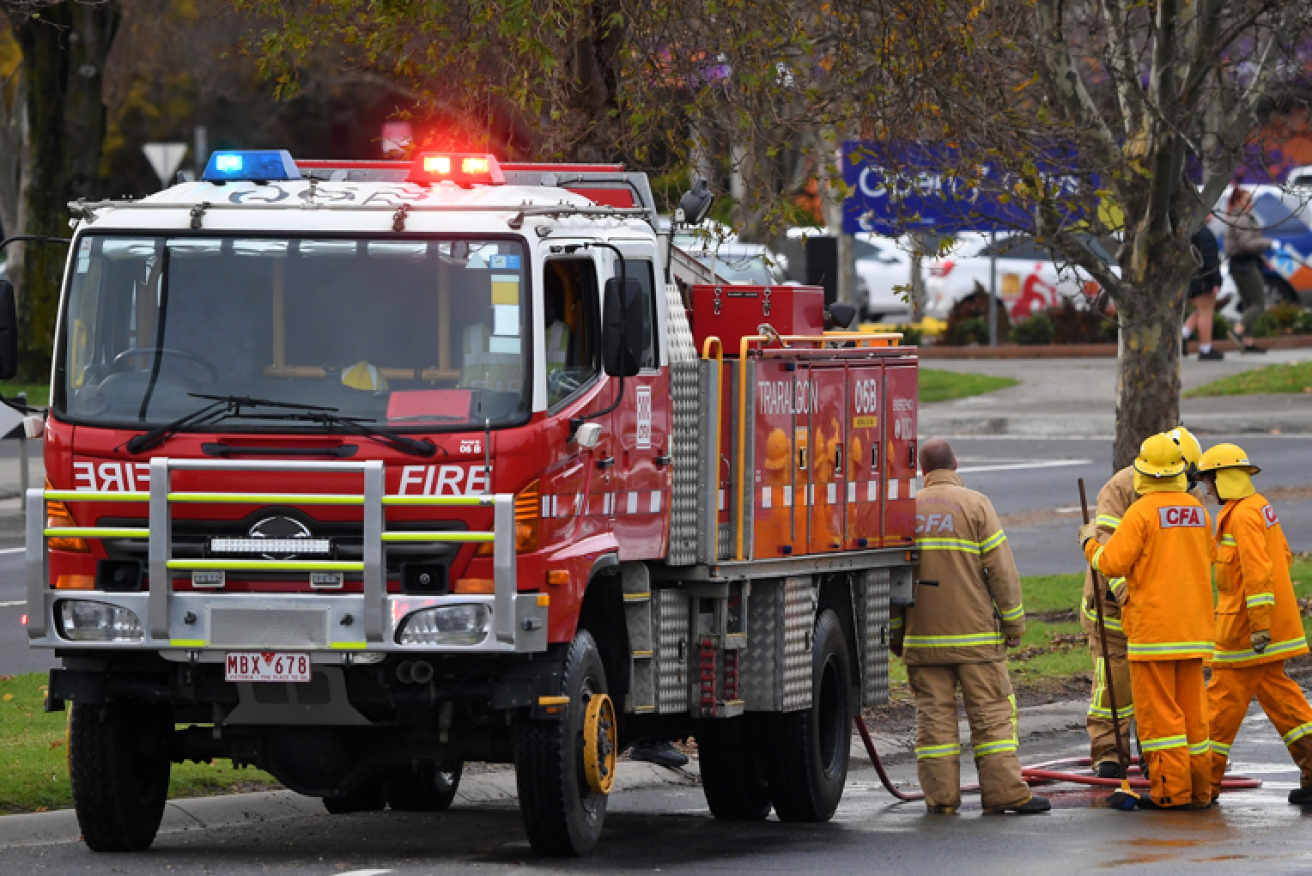 Flames were billowing from the family home's front door by the time the first fire units arrived.