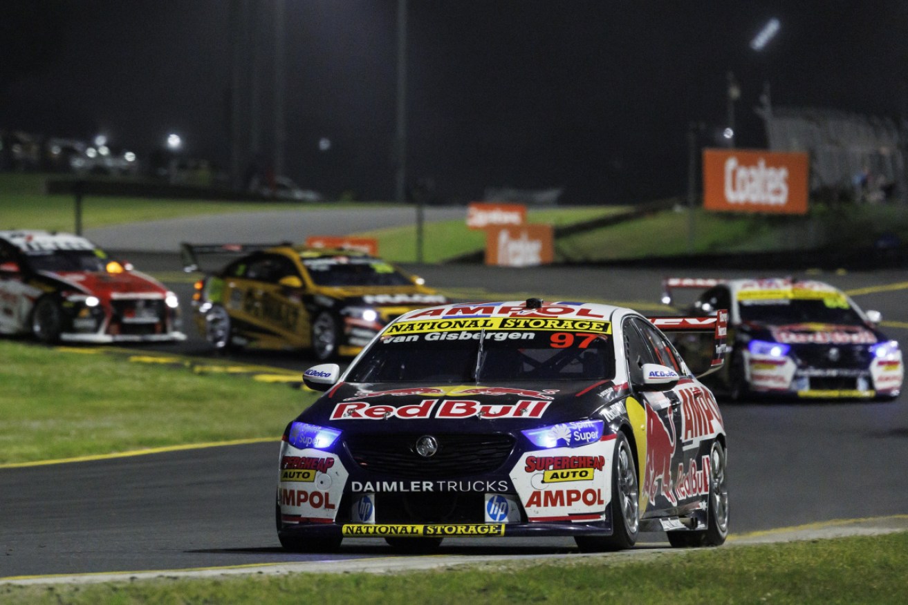 Holden Commodore driver Shane van Gisbergen has claimed a second Supercars crown.