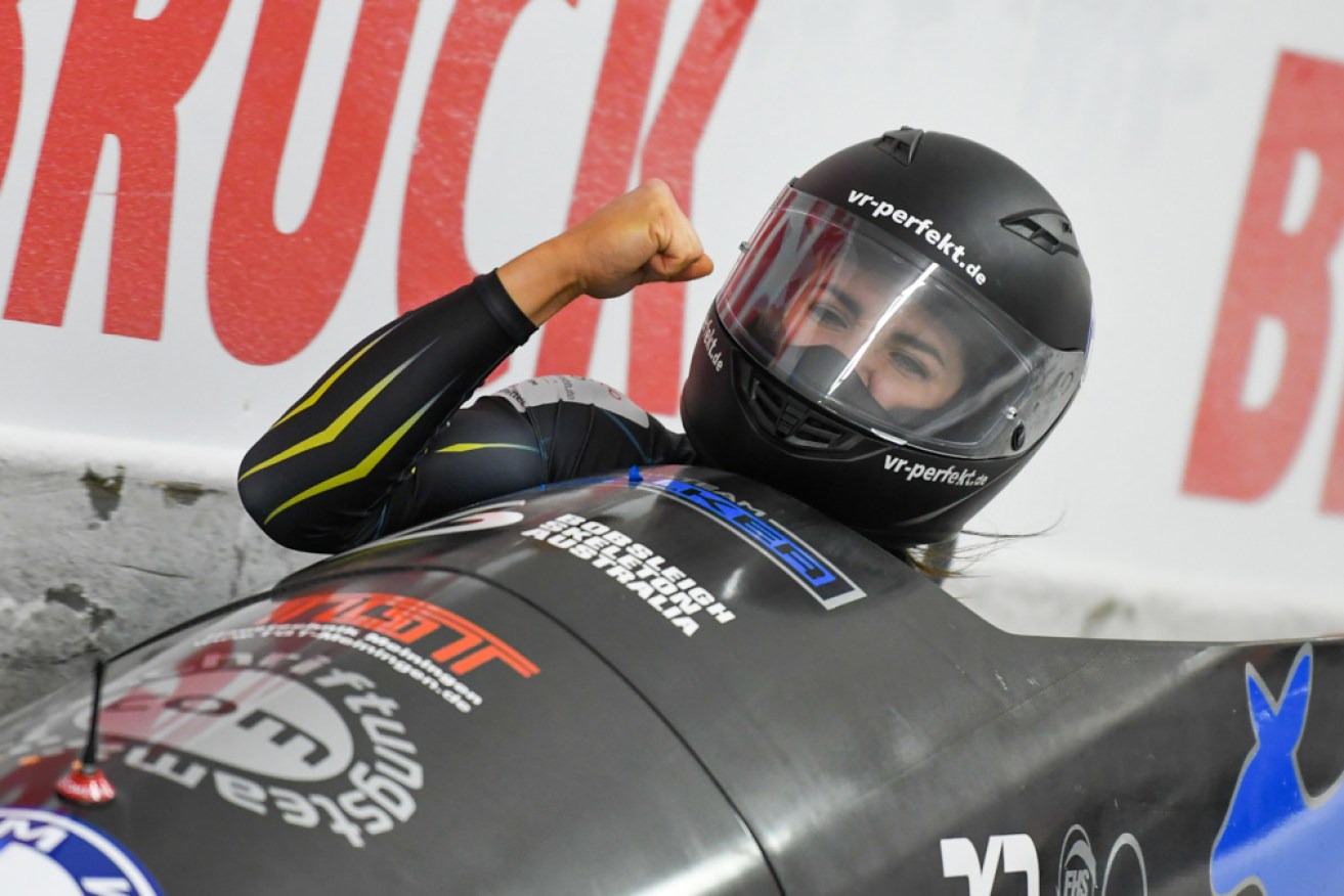 Australian monobob racer Bree Walker has made a solid start to her pre-Olympic campaign. 