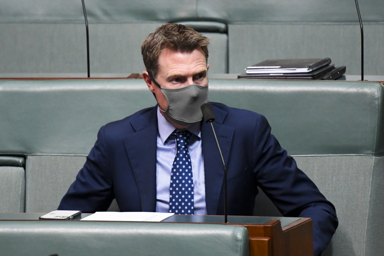 Labor's initial attempt for Christian Porter to be investigated was voted down last month.