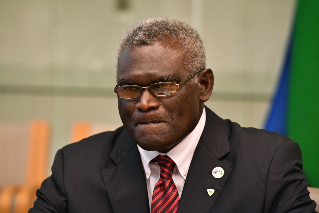 Solomons PM  Sogavare says aligning with China puts his country 'on the right side of history'.