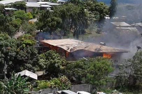 PM’s home burns as Solomon riots continue