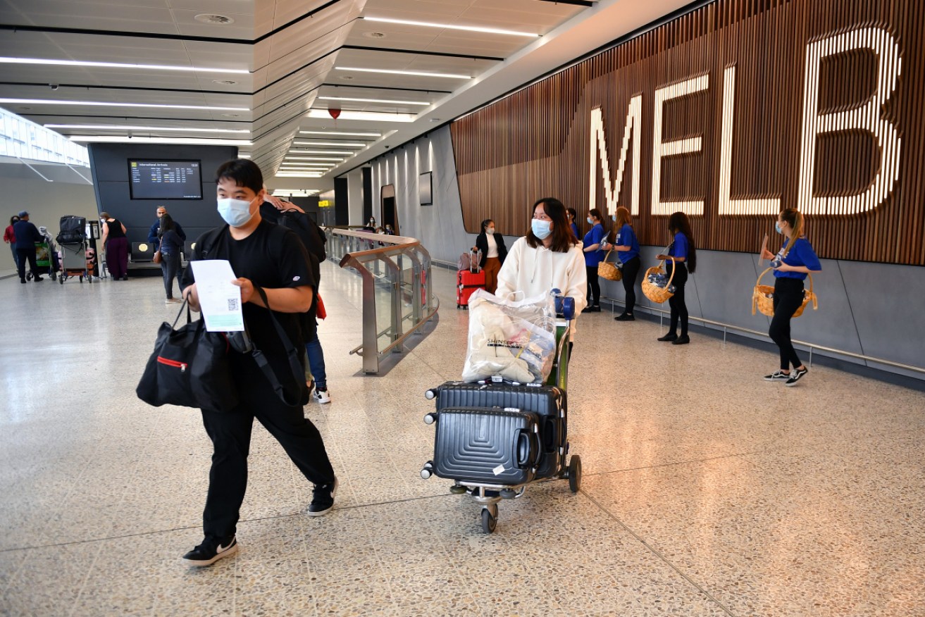 All international arrivals to Victoria are now required to quarantine at home for 72 hours.