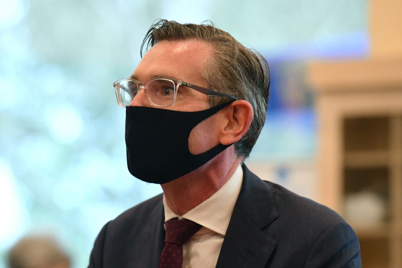 NSW Premier Dominic Perrottet  has again stressed that vaccinations and boosters are vital. <i>Photo: AAP</i>