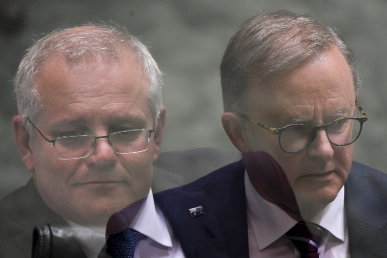 Scott Morrison has Anthony Albanese in his sights.