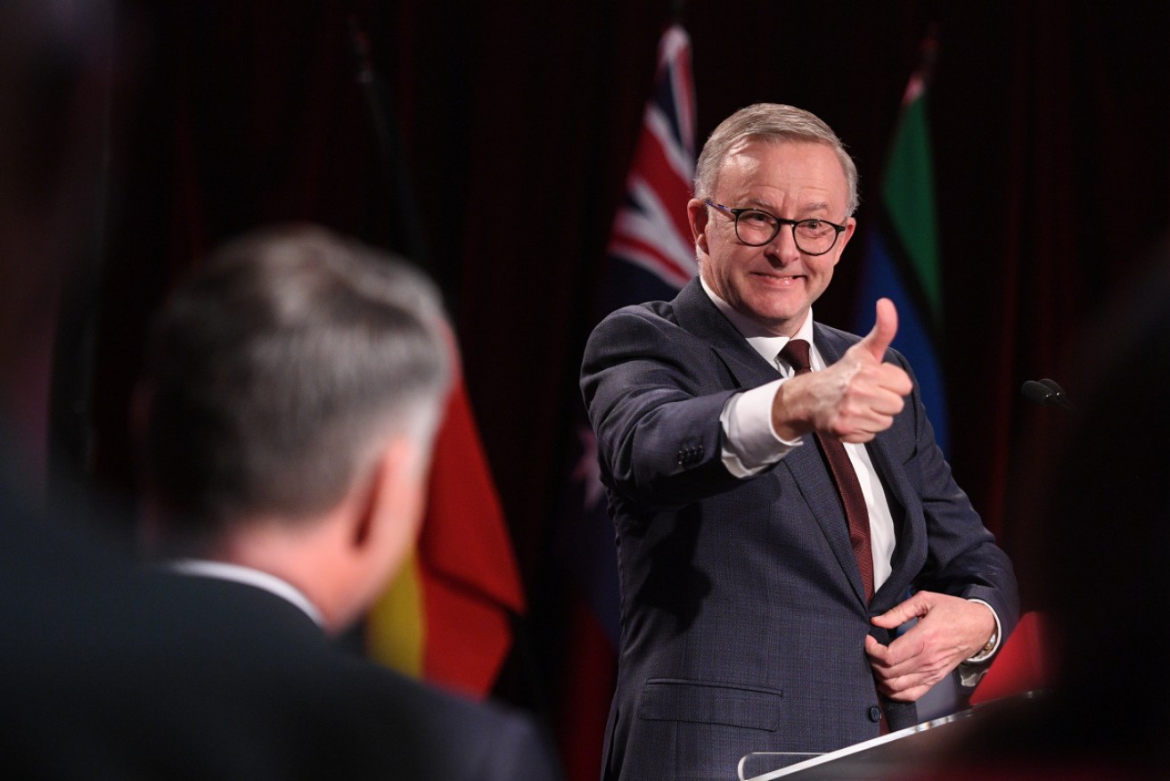 Anthony Albanese unofficially kicked off Labor's campaign in Sydney on Sunday.