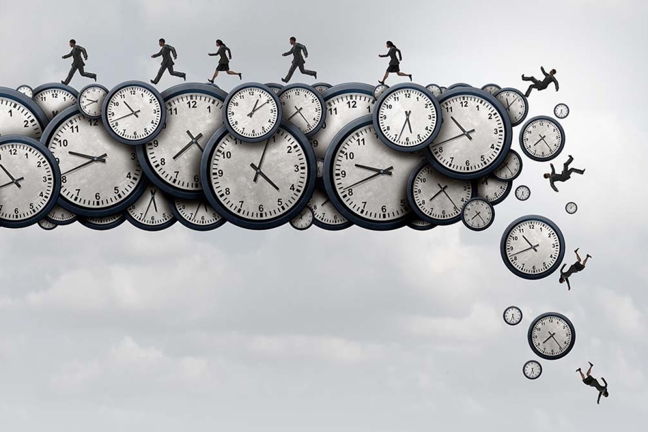 Higher levels of time stress correlate with worse mental health, lower self-rated health, less exercise and lower life satisfaction.