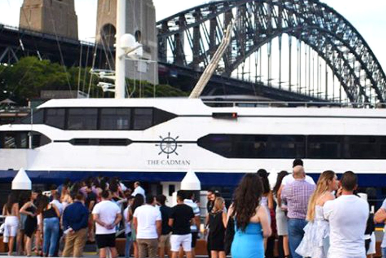 NSW Health says there are five COVID cases confirmed from last Friday's harbour cruise.