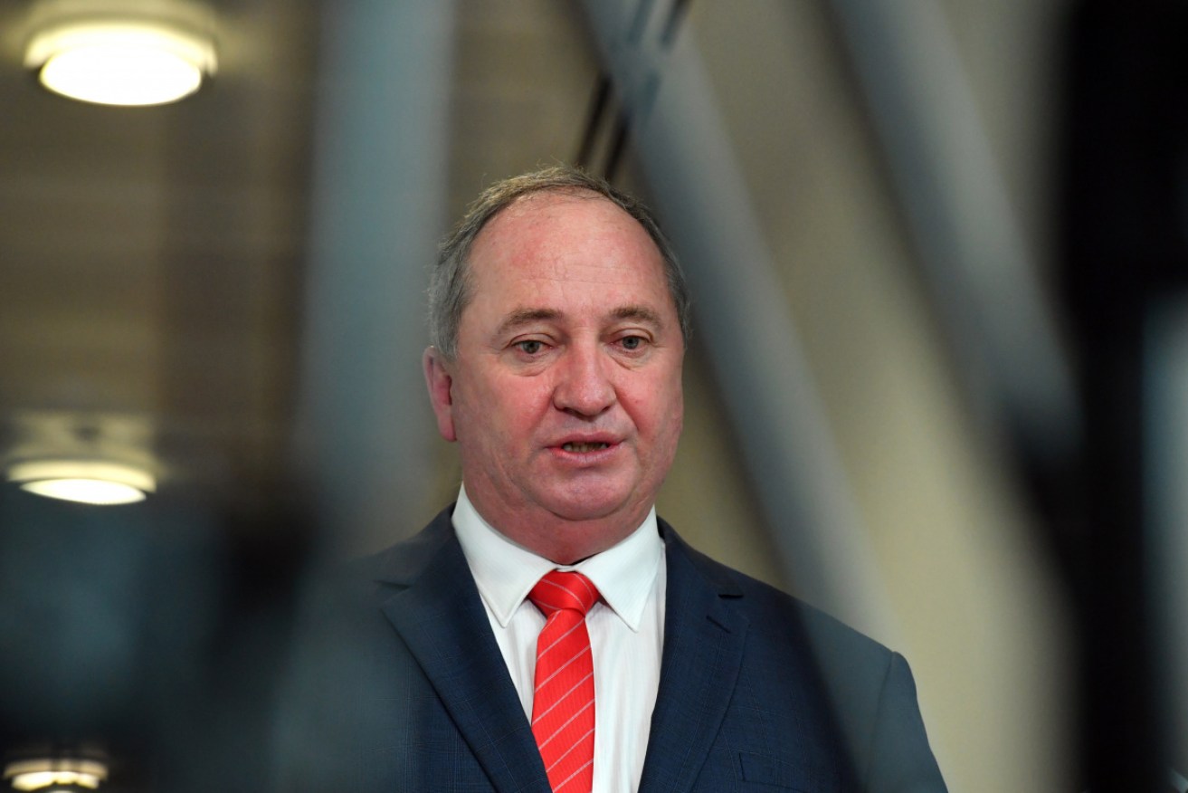 Barnaby Joyce is among a group of MPs that have sparked China's ire with a trip to Taiwan.