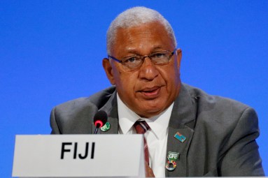 Former Fiji PM sentenced to year in jail