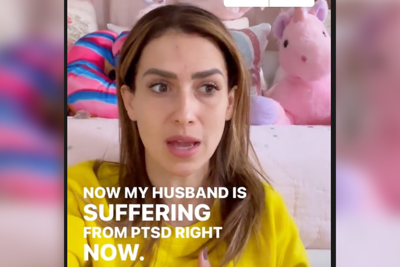 Hilaria Baldwin posted a story to Instagram in her husband's defence. 